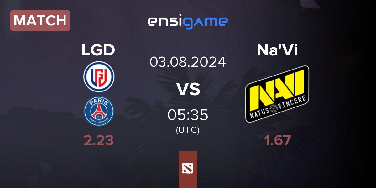 Match LGD Gaming LGD vs Natus Vincere Na'Vi | 03.08