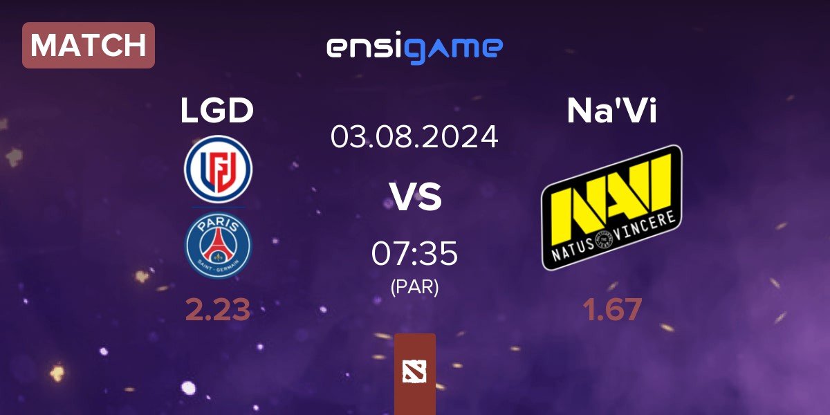 Match LGD Gaming LGD vs Natus Vincere Na'Vi | 03.08