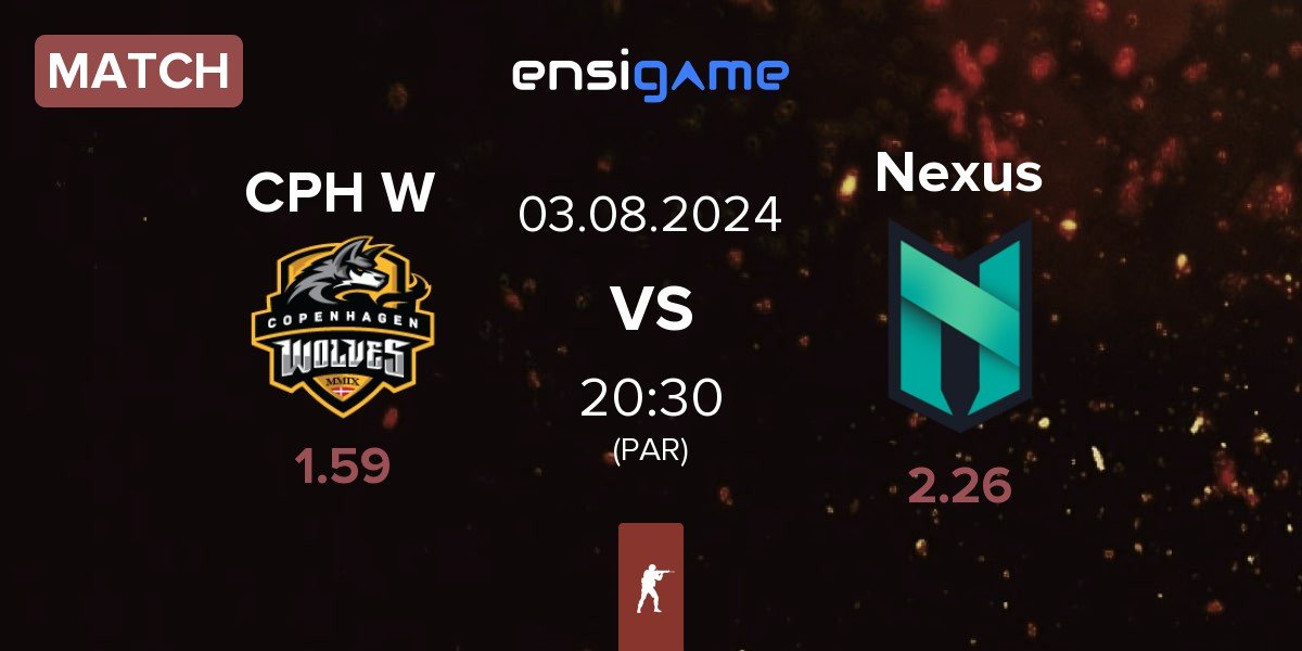 Match Copenhagen Wolves CPH W vs Nexus Gaming Nexus | 03.08