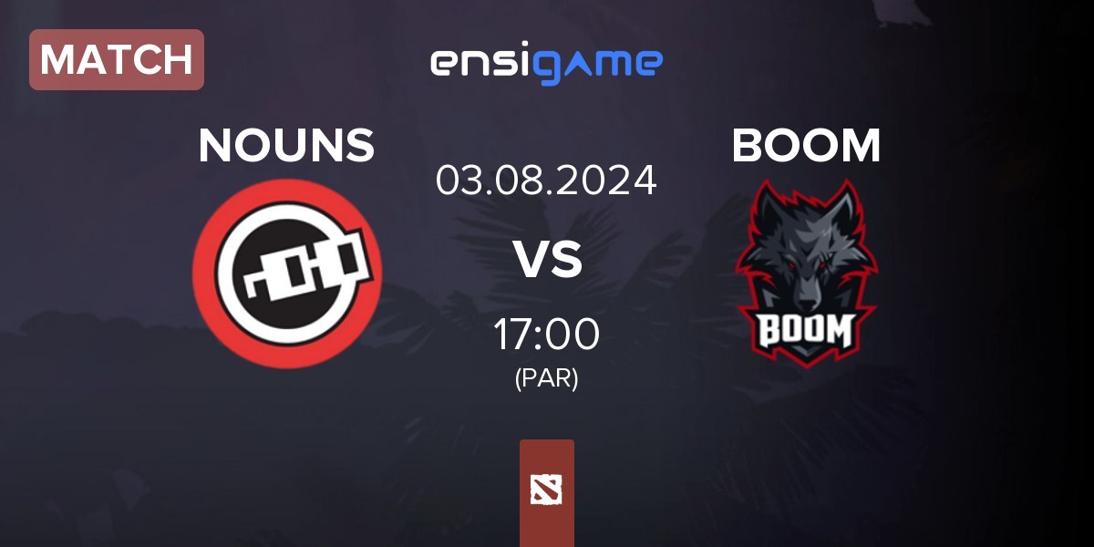 Match nouns NOUNS vs BOOM Esports BOOM | 03.08