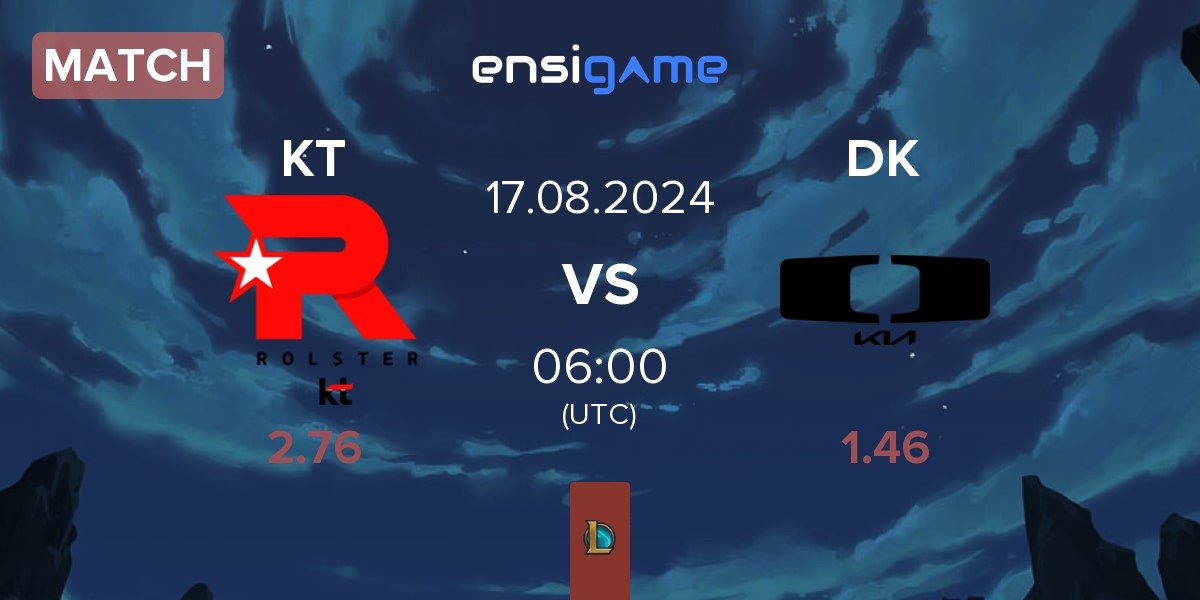 Match KT Rolster KT vs Dplus KIA DK | 17.08