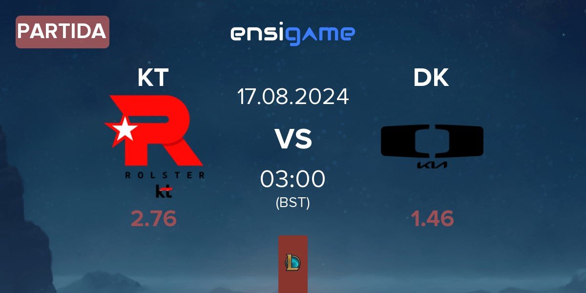 Partida KT Rolster KT vs Dplus KIA DK | 17.08