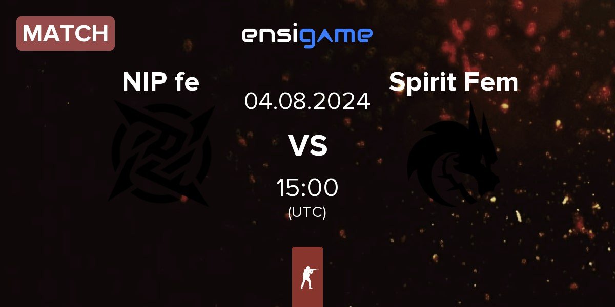 Match NIP Impact NIP fe vs Team Spirit Female Spirit.fe | 04.08