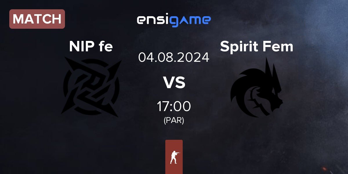 Match NIP Impact NIP fe vs Team Spirit Female Spirit.fe | 04.08