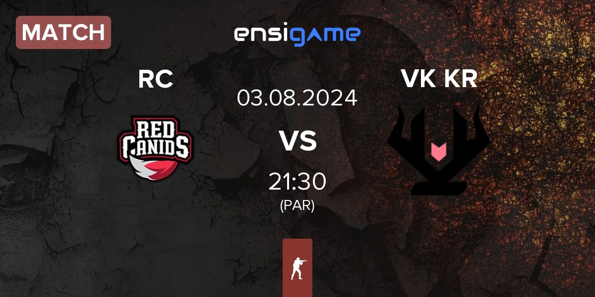 Match Red Canids RC vs Vikings KR VK KR | 03.08