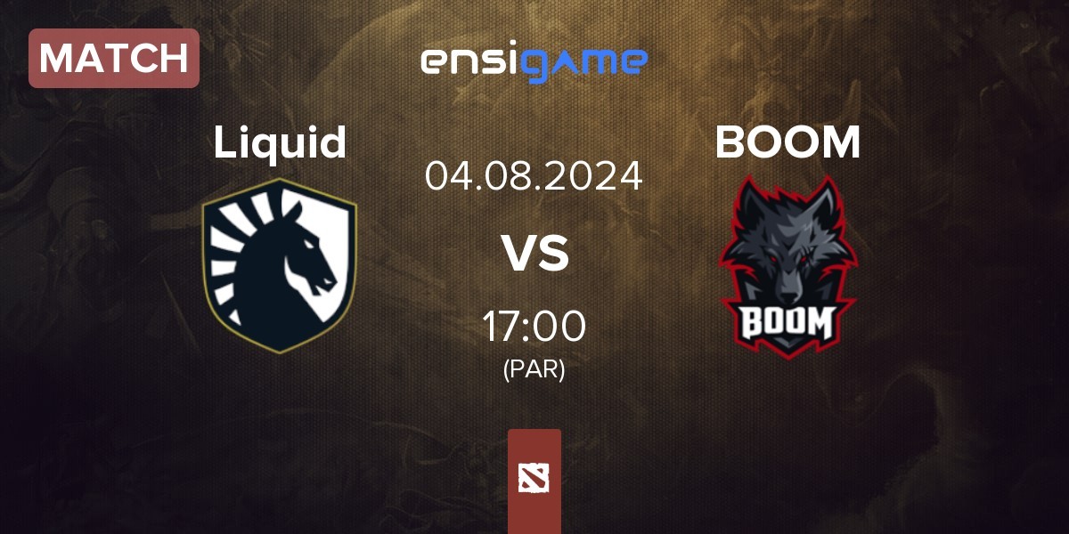 Match Team Liquid Liquid vs BOOM Esports BOOM | 04.08