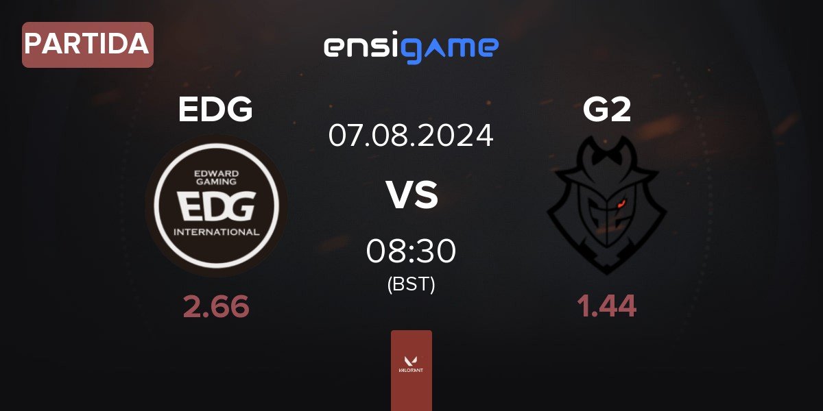 Partida Edward Gaming EDG vs G2 Esports G2 | 07.08