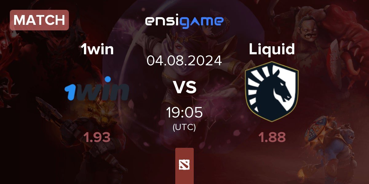 Match 1win vs Team Liquid Liquid | 04.08