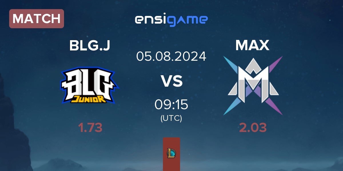 Match Bilibili Gaming Junior BLG.J vs MAX | 05.08