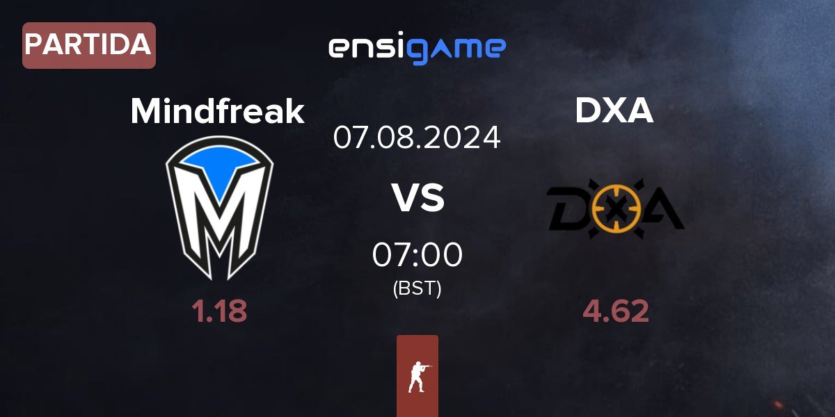 Partida Mindfreak vs DXA Esports DXA | 07.08