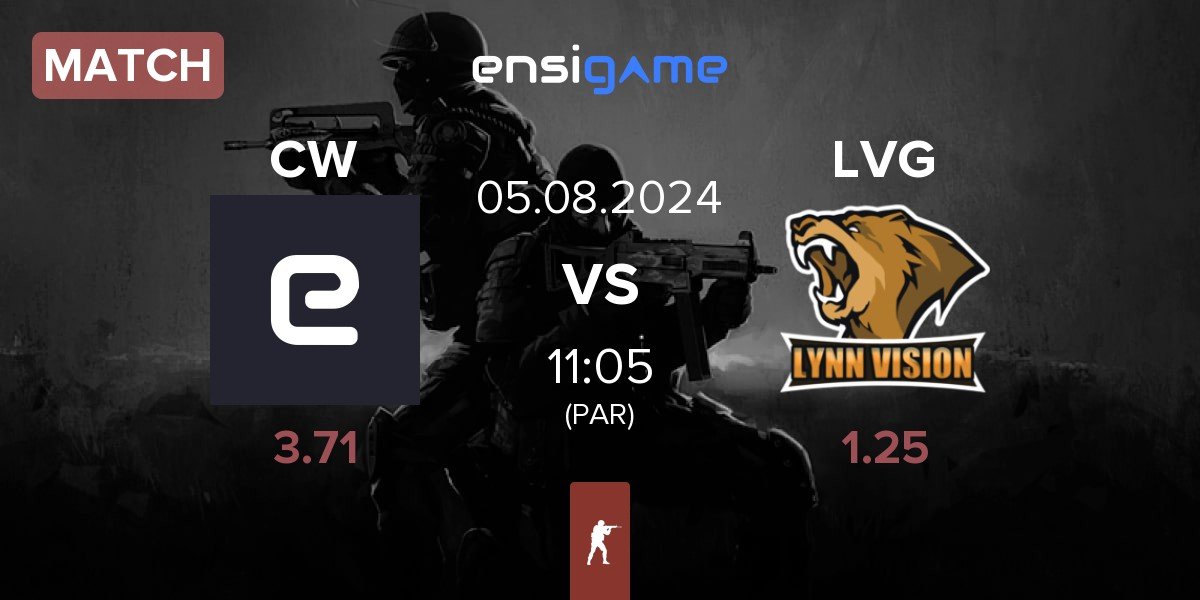 Match Chinggis Warriors CW vs Lynn Vision Gaming LVG | 05.08