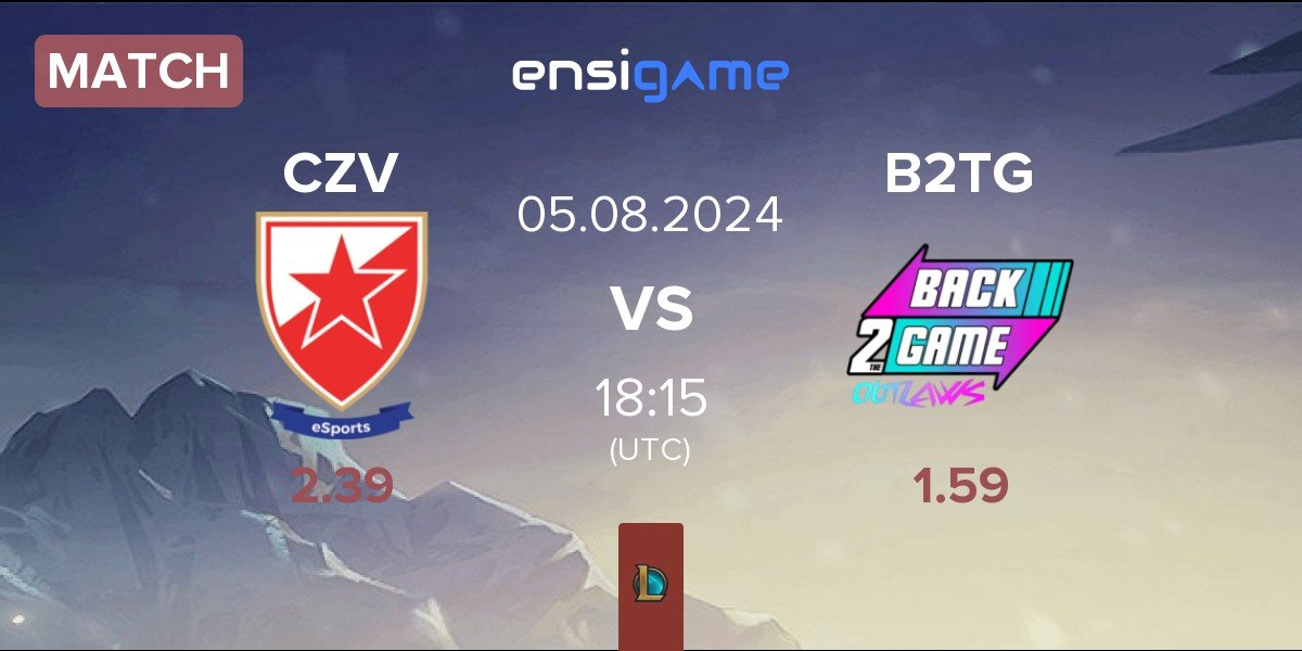 Match Crvena zvezda Esports CZV vs Back2TheGame B2TG | 05.08