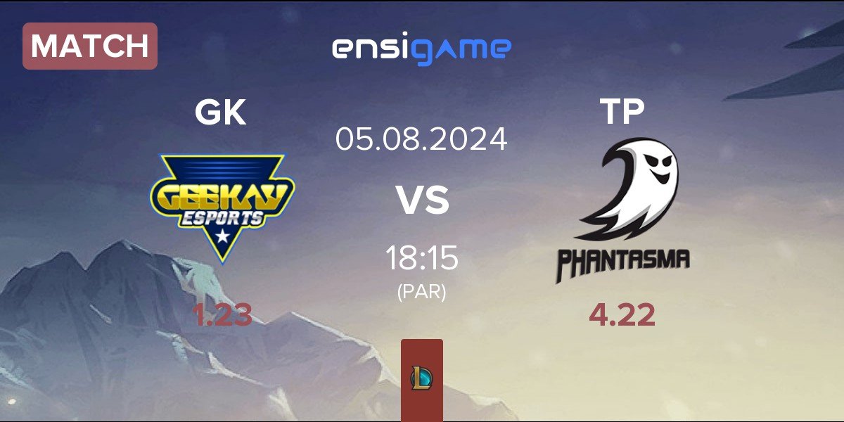 Match Geekay Esports GK vs Team Phantasma TP | 05.08