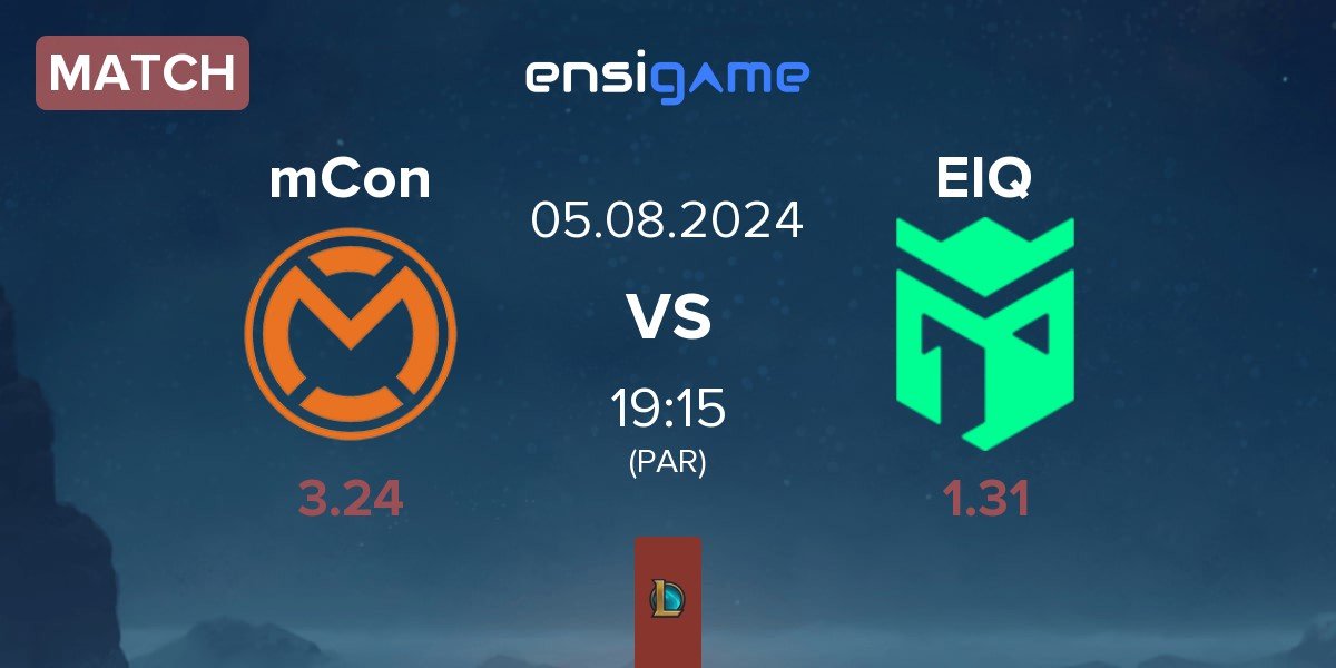 Match mCon esports mCon vs Entropiq EIQ | 05.08