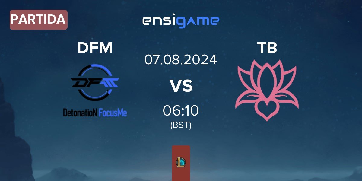 Partida DetonatioN FocusMe DFM vs Team Bliss TB | 07.08