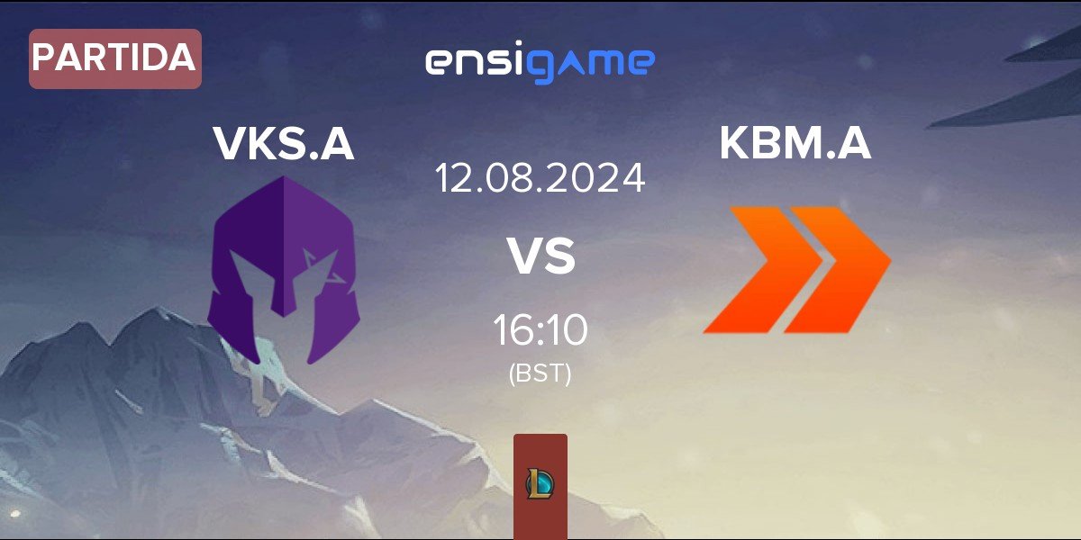 Partida Keyd Academy VKS.A vs KaBuM! Academy KBM.A | 12.08