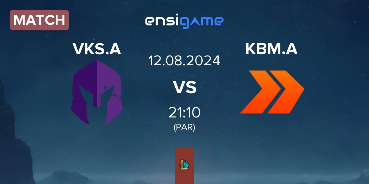 Match Keyd Academy VKS.A vs KaBuM! Academy KBM.A | 12.08