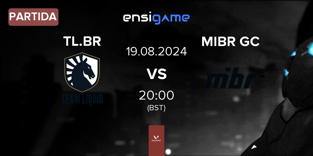 Partida Team Liquid Brazil TL.BR vs Made in Brazil GC MIBR GC | 19.08