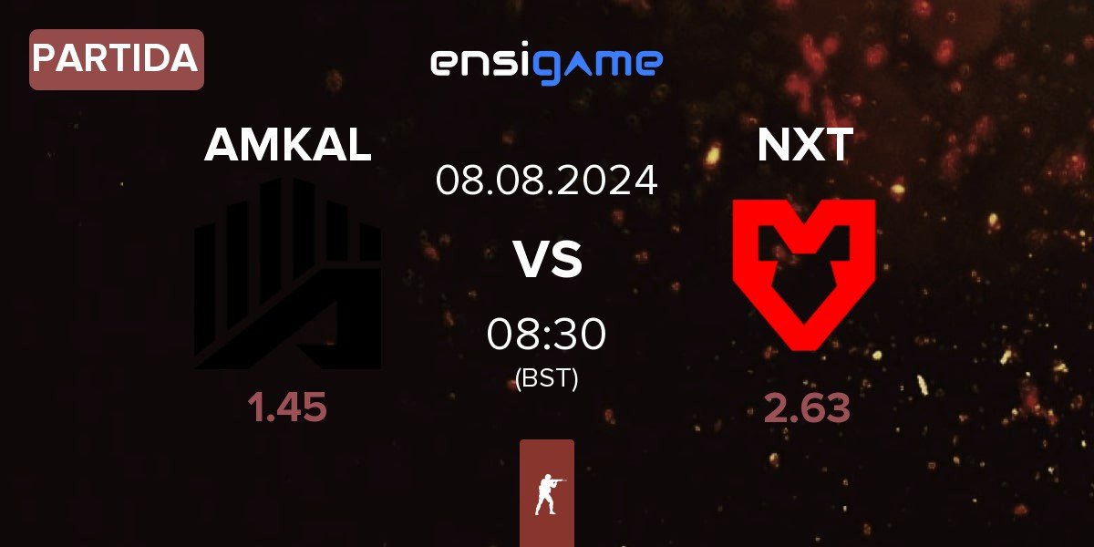 Partida AMKAL vs MOUZ NXT NXT | 08.08