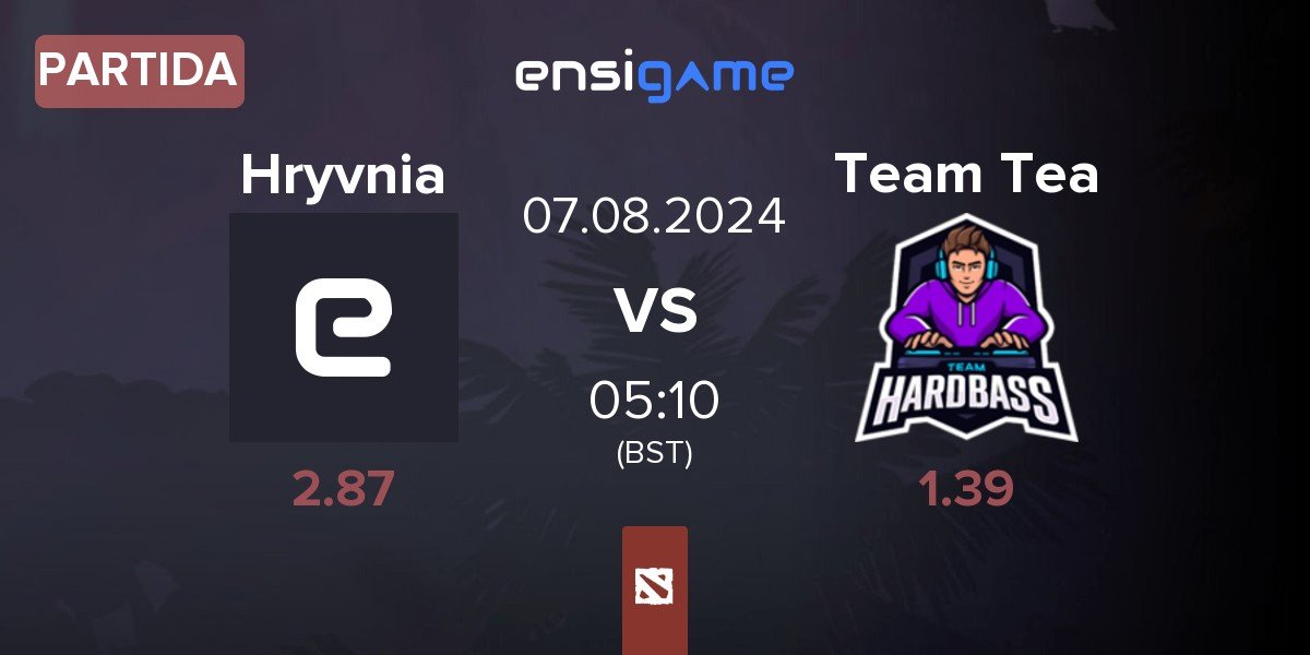 Partida Team Hryvnia Hryvnia vs Team Tea | 07.08