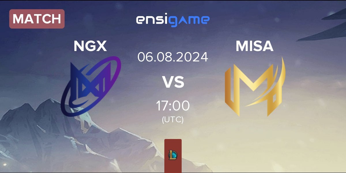 Match Nigma Galaxy NGX vs Misa Esports MISA | 06.08