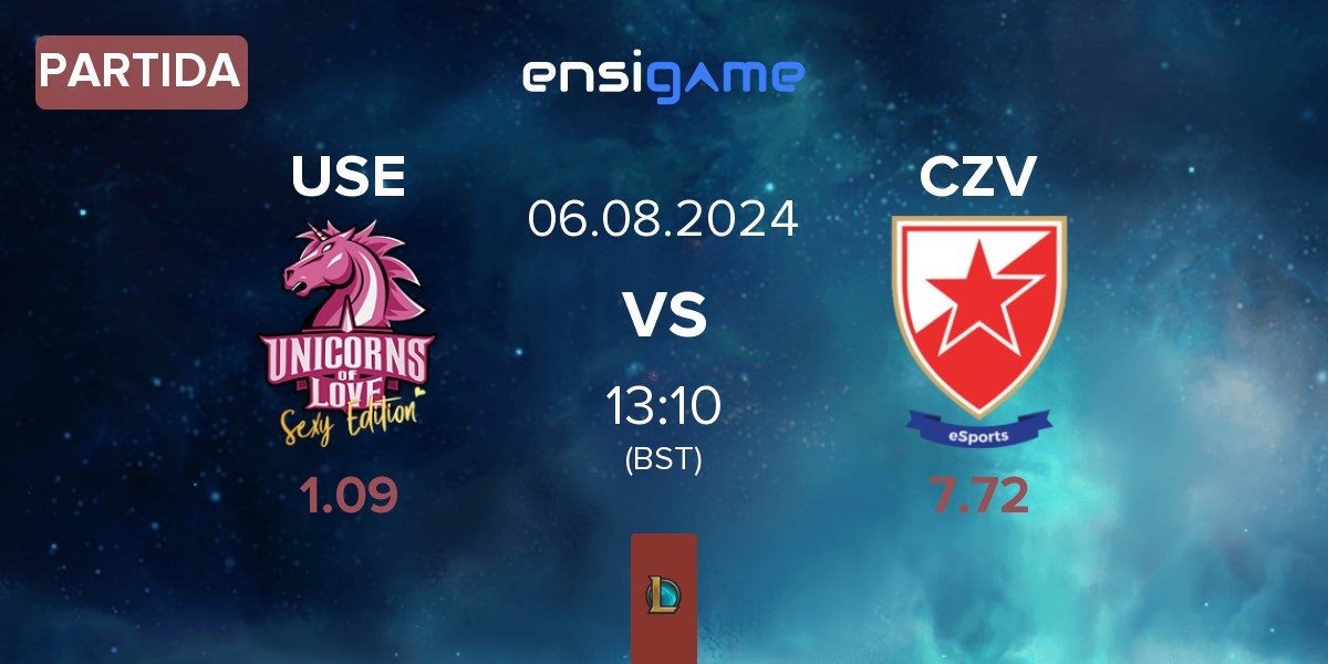 Partida Unicorns of Love Sexy Edition USE vs Crvena zvezda Esports CZV | 06.08