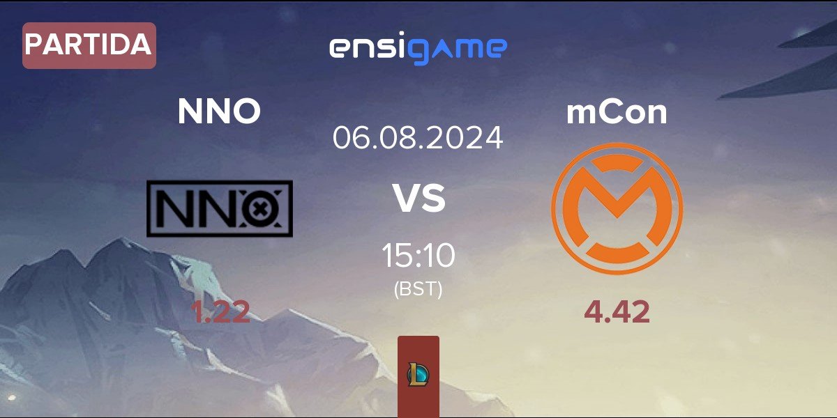 Partida NNO Prime NNO vs mCon esports mCon | 06.08