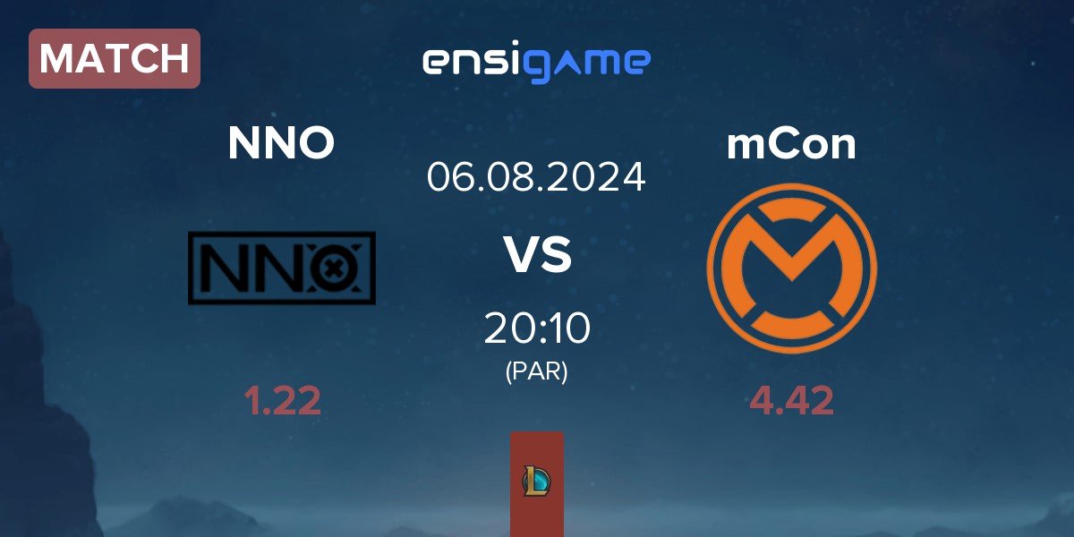 Match NNO Prime NNO vs mCon esports mCon | 06.08