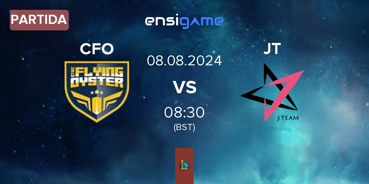 Partida CTBC Flying Oyster CFO vs J Team JT | 08.08