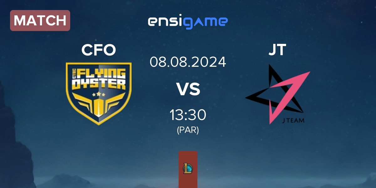 Match CTBC Flying Oyster CFO vs J Team JT | 08.08