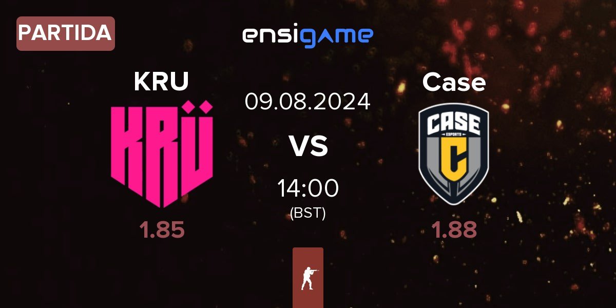 Partida KRU Esport KRU vs Case Esports Case | 09.08