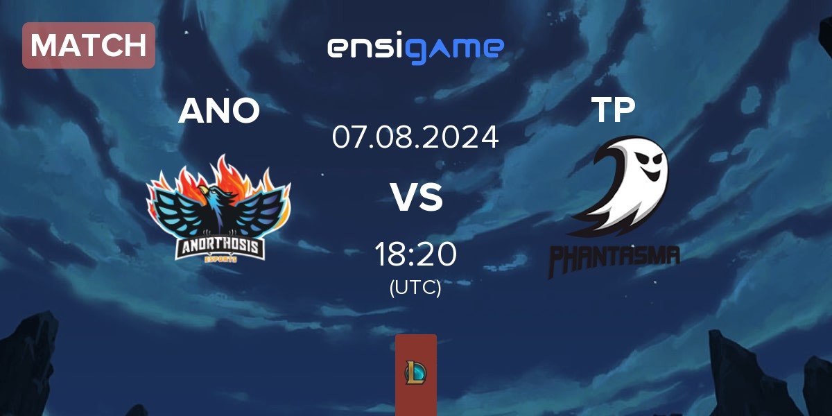 Match Anorthosis Famagusta Esports ANO vs Team Phantasma TP | 07.08