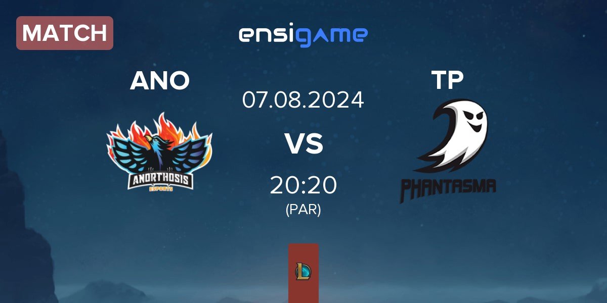 Match Anorthosis Famagusta Esports ANO vs Team Phantasma TP | 07.08