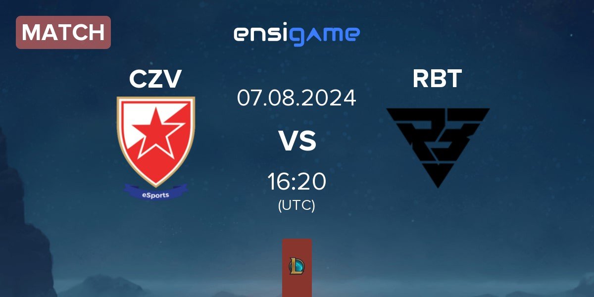 Match Crvena zvezda Esports CZV vs Ramboot Club RBT | 07.08