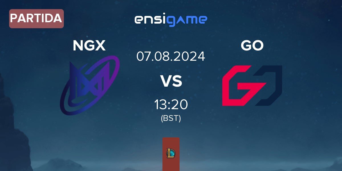 Partida Nigma Galaxy NGX vs Team GO GO | 07.08