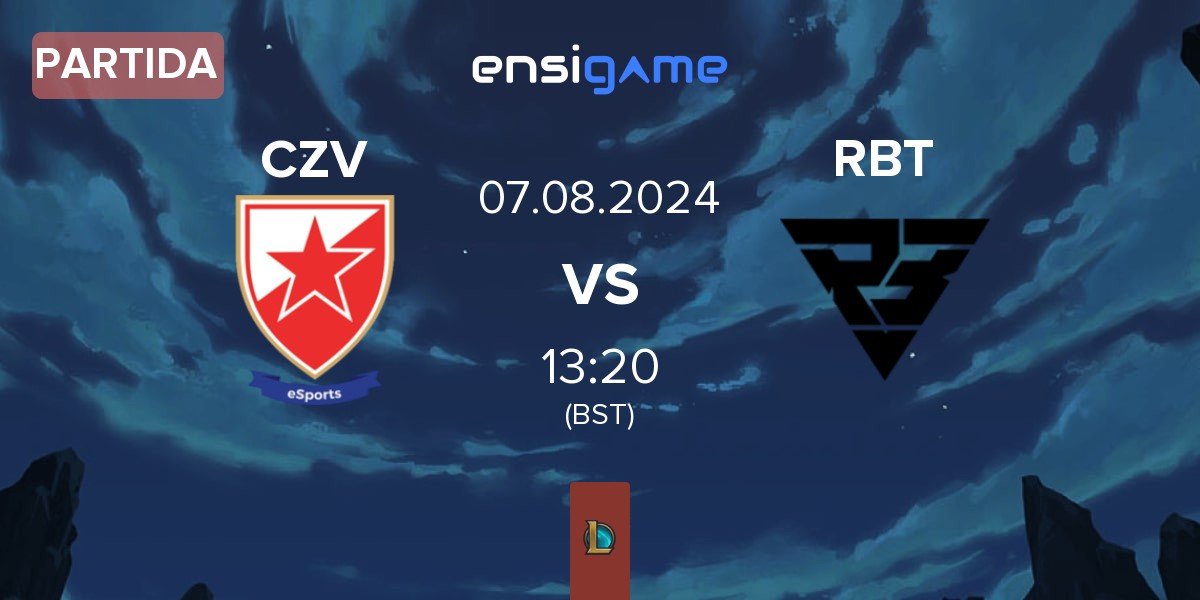 Partida Crvena zvezda Esports CZV vs Ramboot Club RBT | 07.08