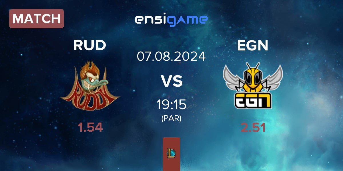 Match Ruddy Esports RUD vs EGN Esports EGN | 07.08