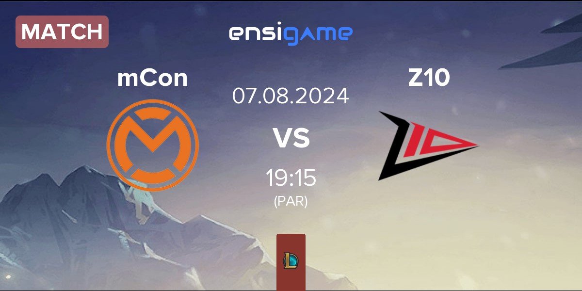 Match mCon esports mCon vs Zero Tenacity Z10 | 07.08