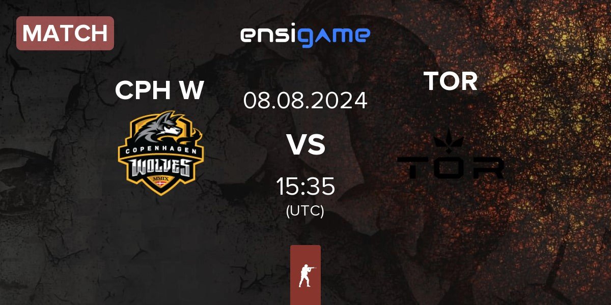 Match Copenhagen Wolves CPH W vs TOR | 08.08