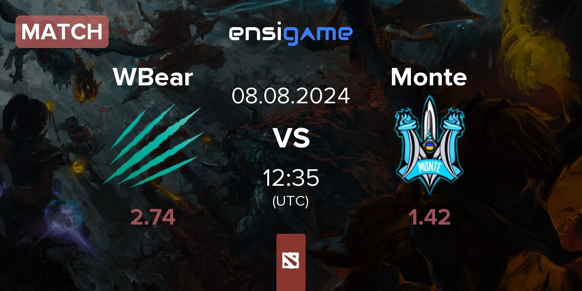 Match Winter Bear WBear vs Monte | 08.08