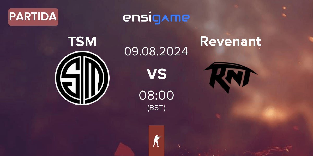 Partida TSM vs Revenant Esports Revenant | 09.08