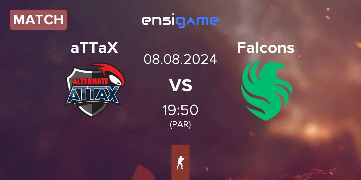 Match ALTERNATE aTTaX aTTaX vs Team Falcons Falcons | 08.08