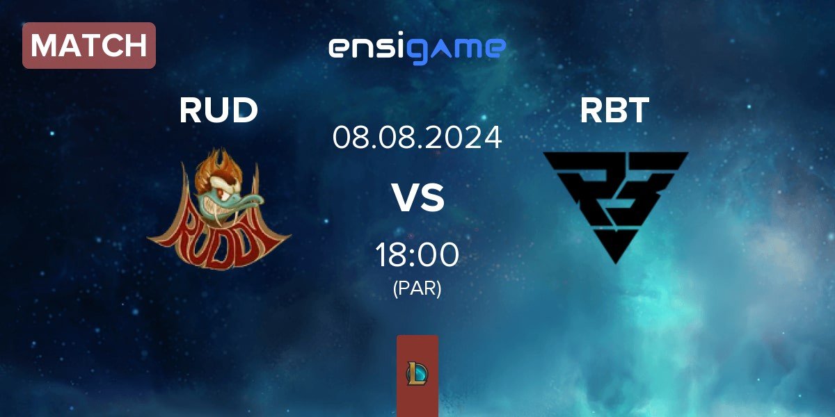 Match Ruddy Esports RUD vs Ramboot Club RBT | 08.08