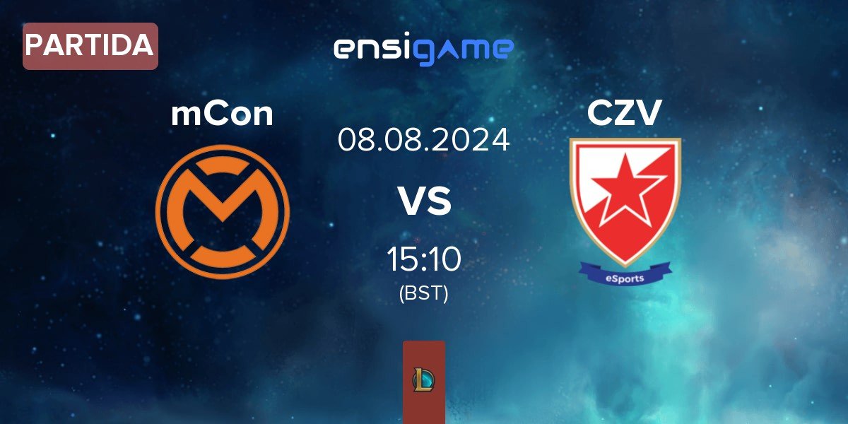 Partida mCon esports mCon vs Crvena zvezda Esports CZV | 08.08