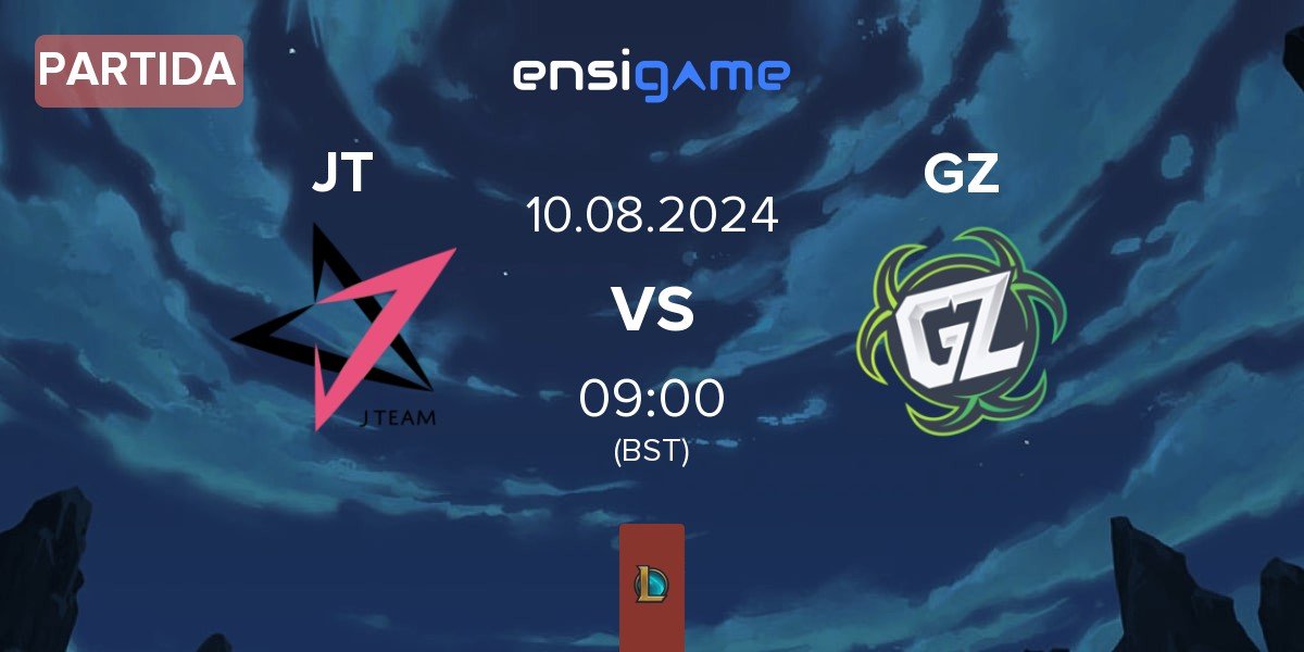 Partida J Team JT vs Ground Zero Gaming GZ | 10.08