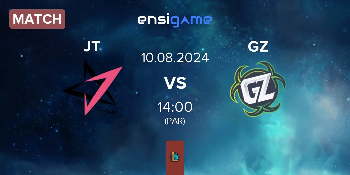 Match J Team JT vs Ground Zero Gaming GZ | 10.08