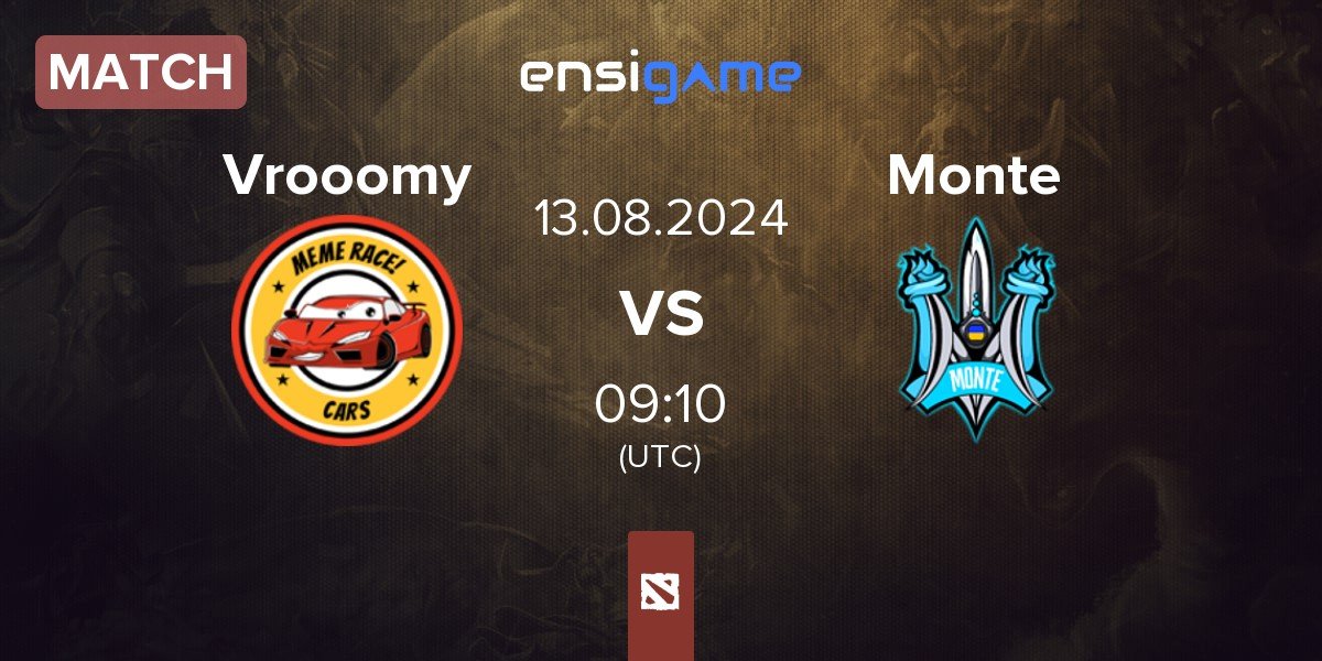 Match Vrooomy.io Vrooomy vs Monte | 13.08