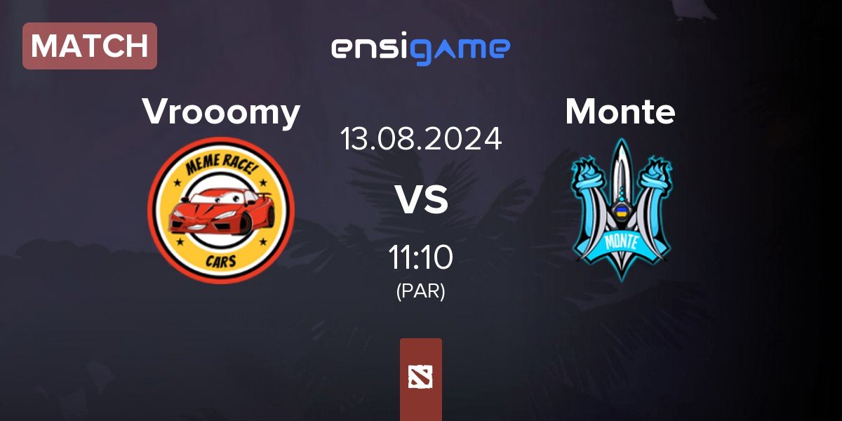 Match Vrooomy.io Vrooomy vs Monte | 13.08