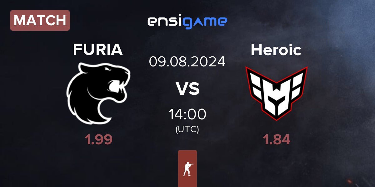 Match FURIA Esports FURIA vs Heroic | 09.08