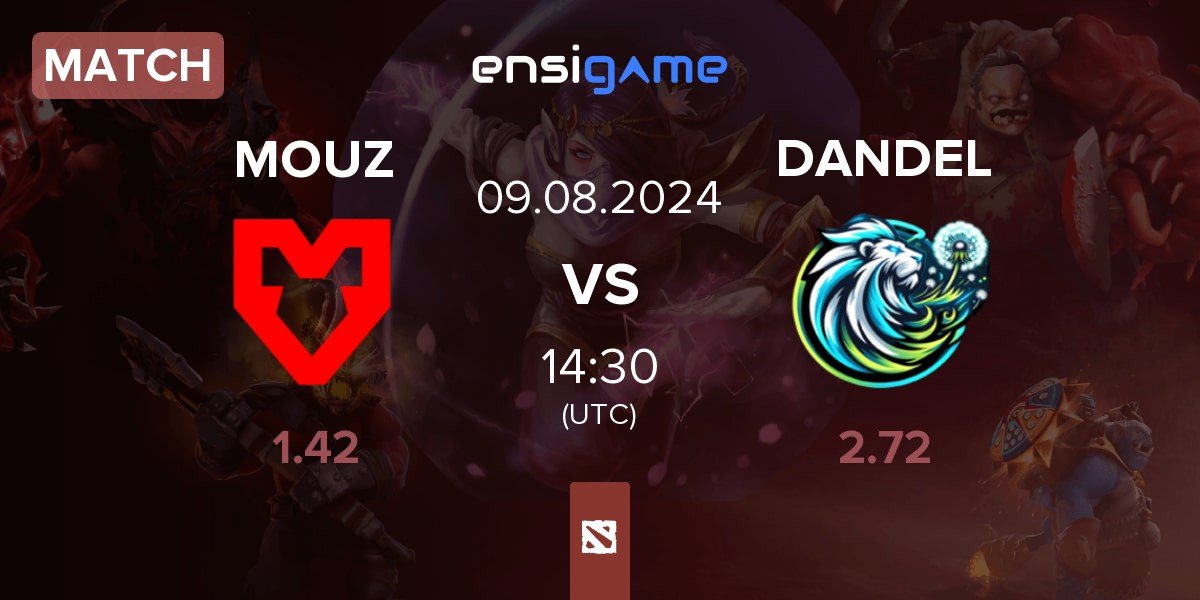 Match MOUZ vs Dandelions DANDEL | 09.08